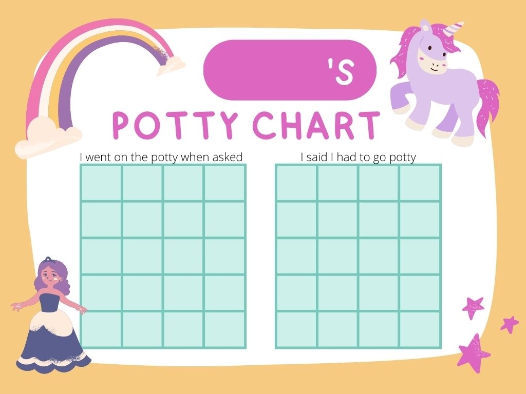 12 Fun And Free Printable Potty Training Charts