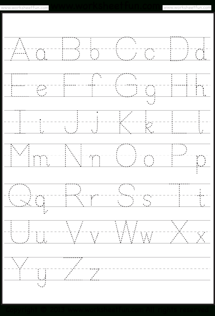 Abc Printables Free Traceable