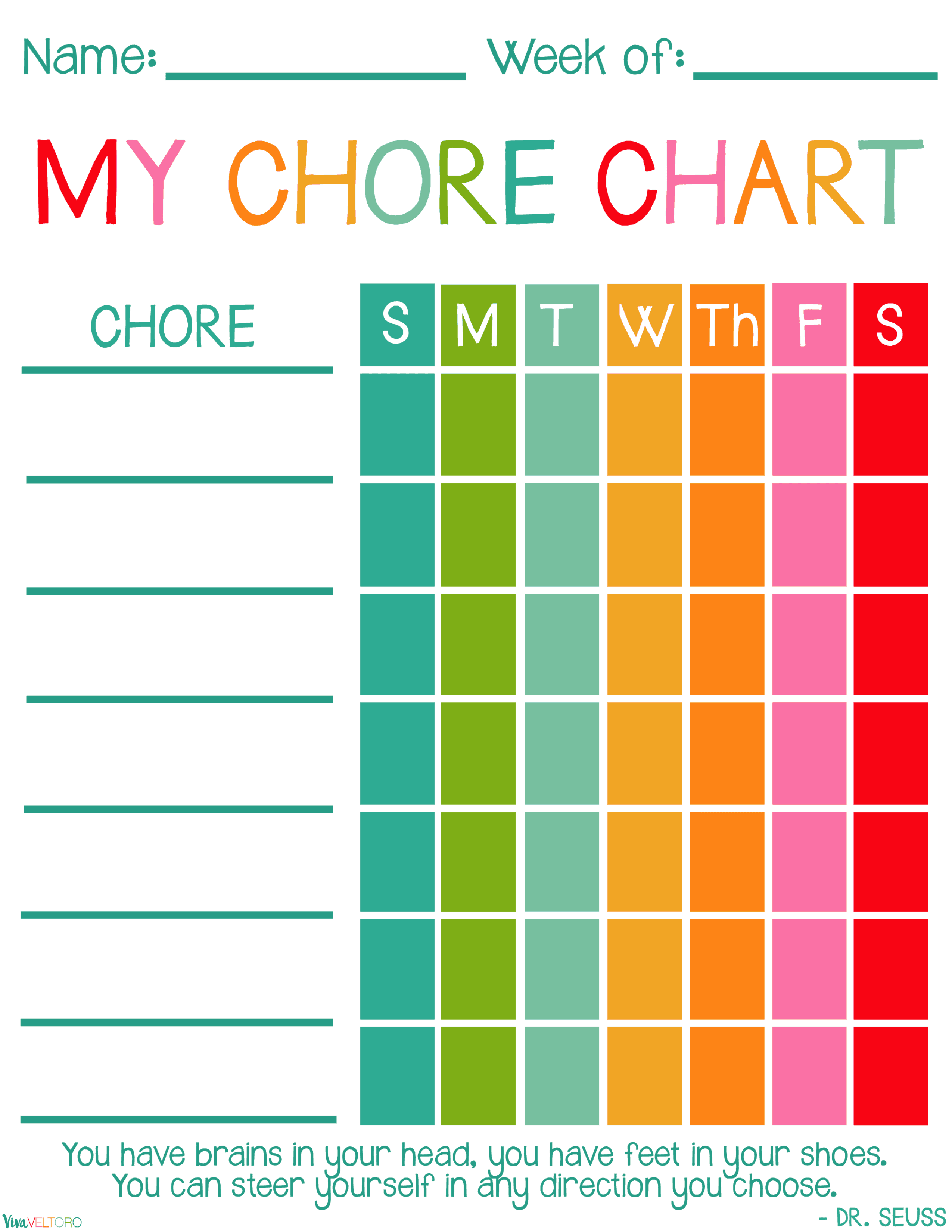 Chore Calendar Free Elisha Madelon