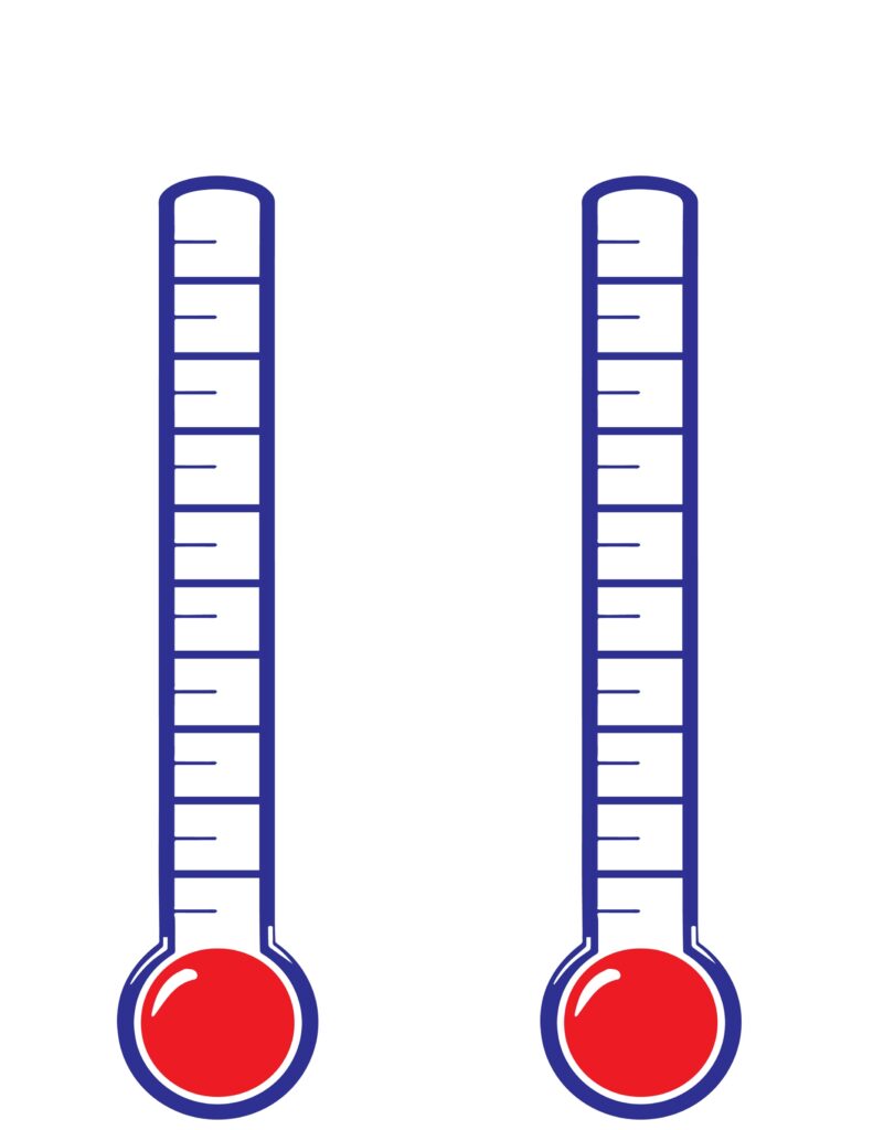 Free Printable Thermometer Goal Chart