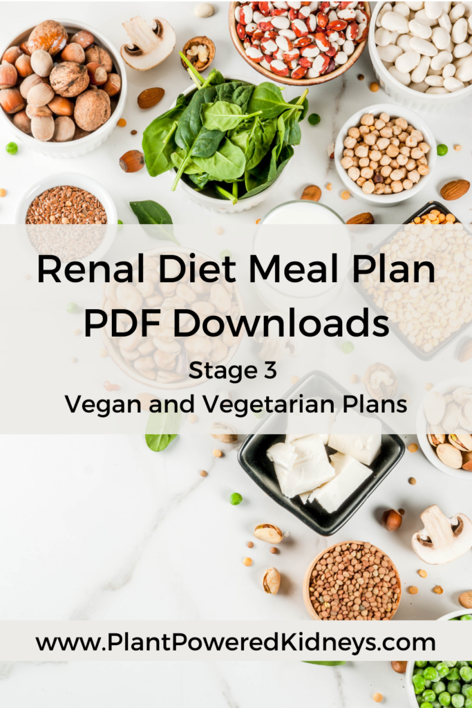 Get A Free 7 Day Meal Plan For Your Renal Diet Artofit