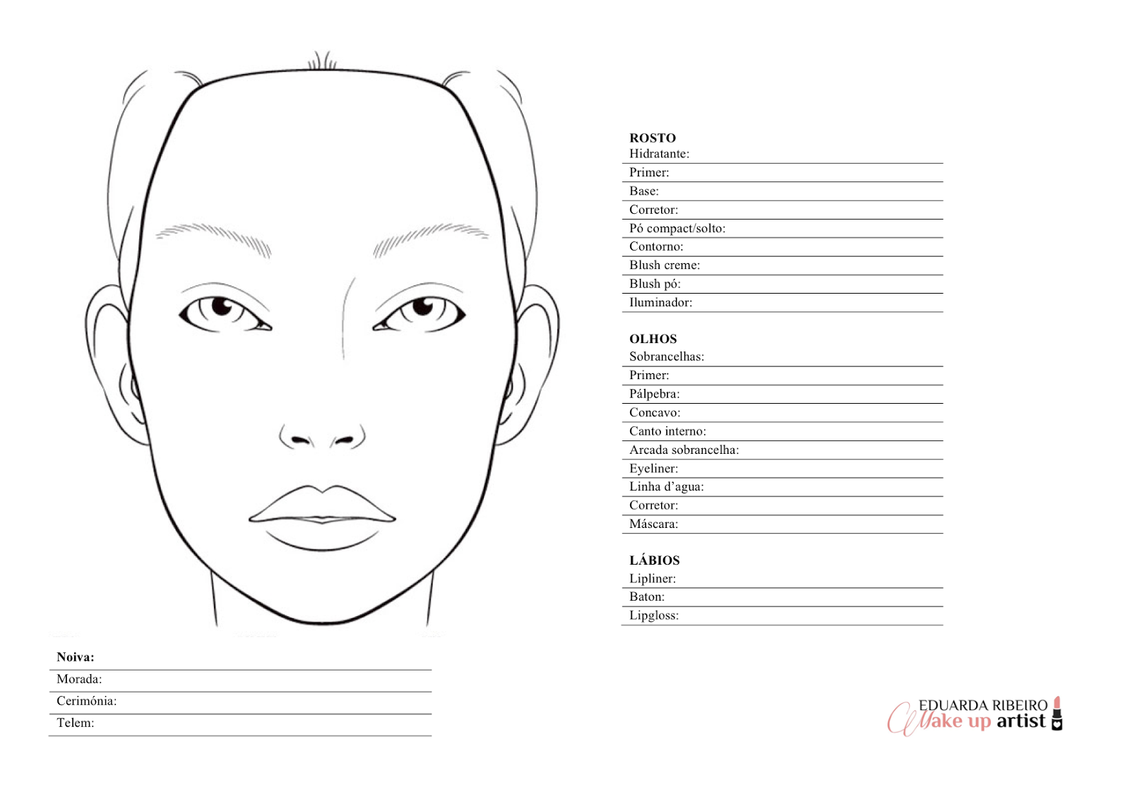 Printable Botox Face Chart Free Printable Templates