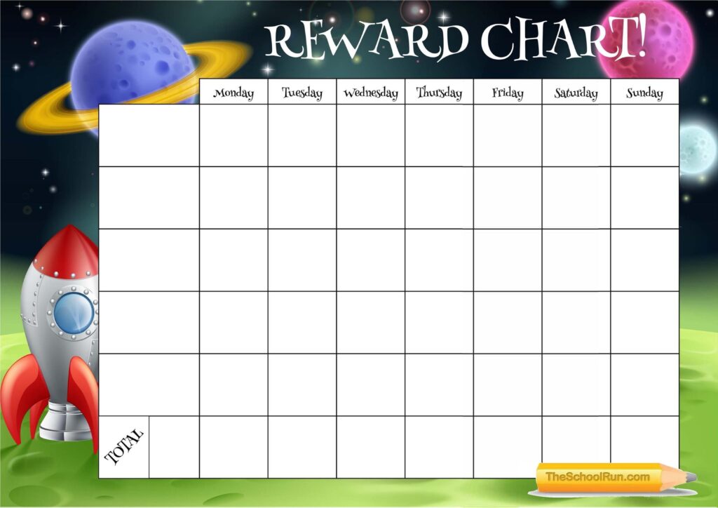 Printable Sticker Reward Chart