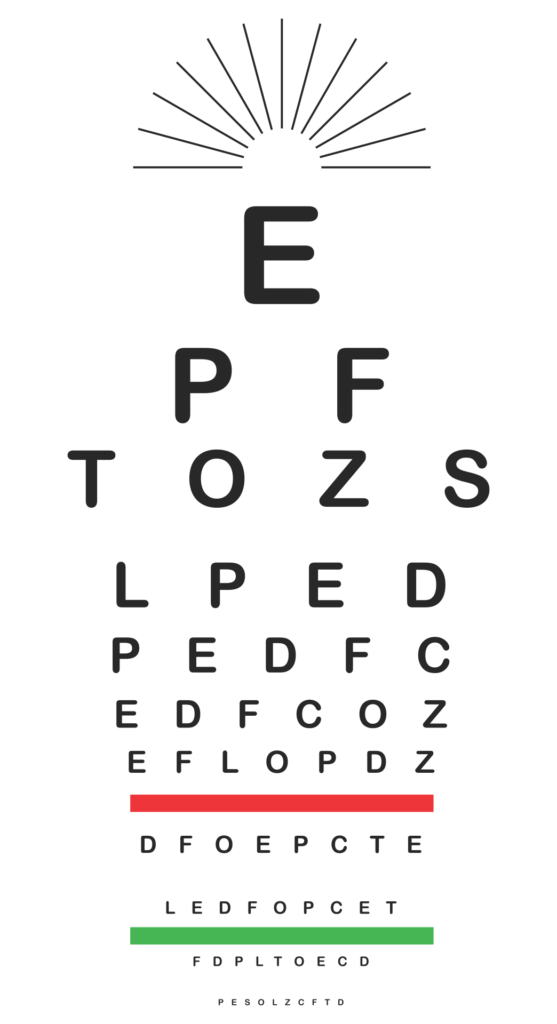 Snellen Eye Chart 10 Free PDF Printables Printablee