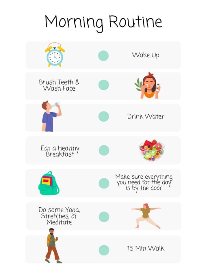 The ADHD Friendly Morning Routine free Printable Checklist Honestly 